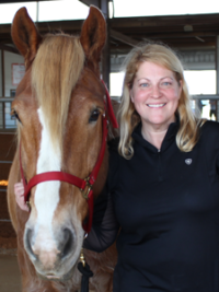 Stephane Troxell, PATH Intl. Certified Therapeutic Riding Instructor