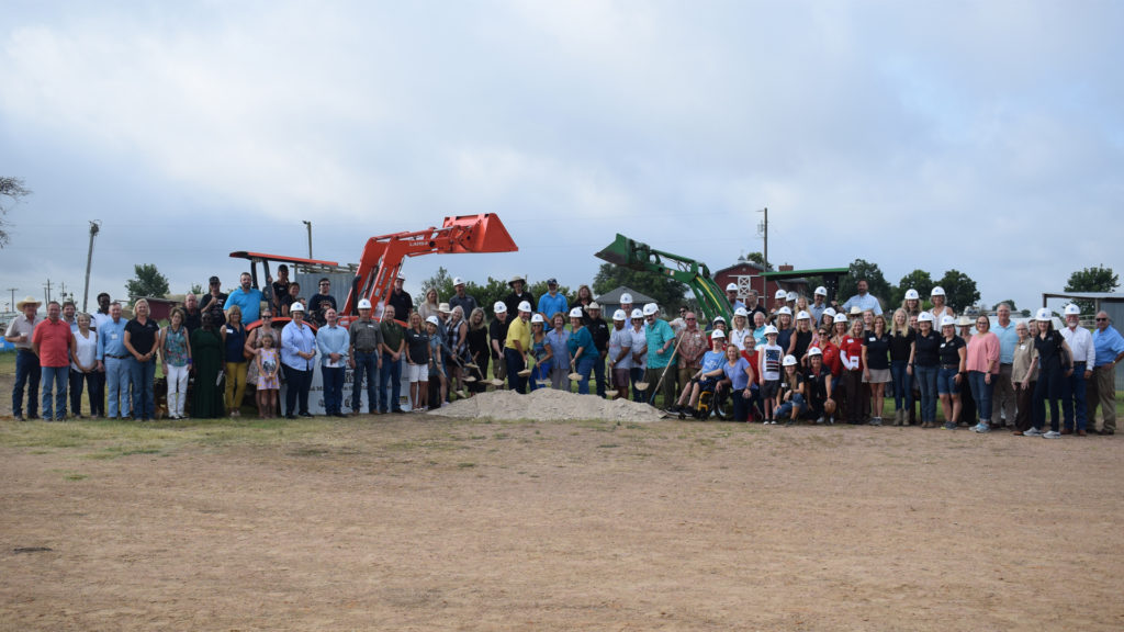 Miracles in the DIrt Groundbreaking ceremony