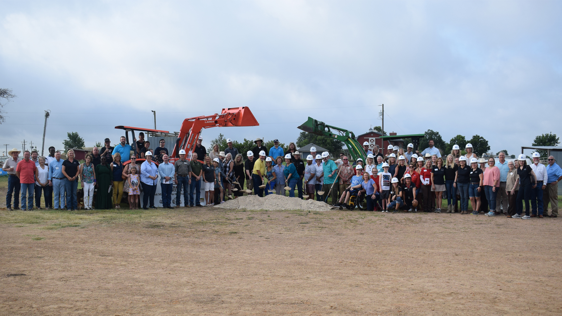 Miracles in the DIrt Groundbreaking ceremony