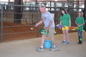 Mike having fun during summer camp