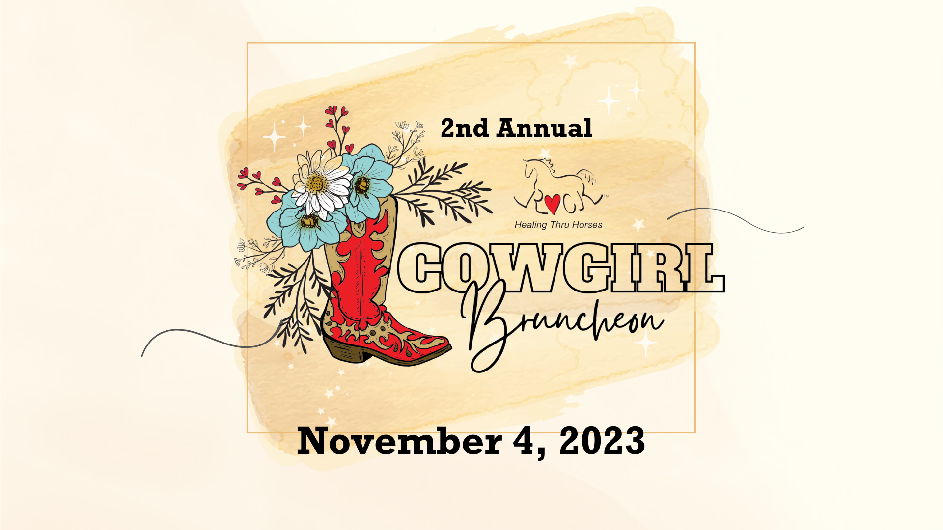 2nd Annual Cowgirl Bruncheon - November 4, 2023