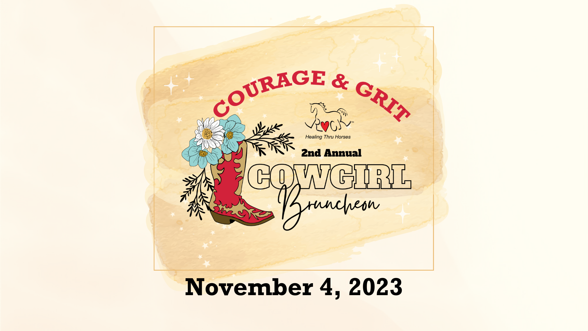 2nd Annual Cowgirl Bruncheon, November 4, 2023