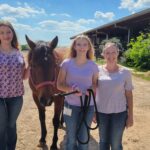 April featured volunteers Angie, Ava and Tayler Loiselle