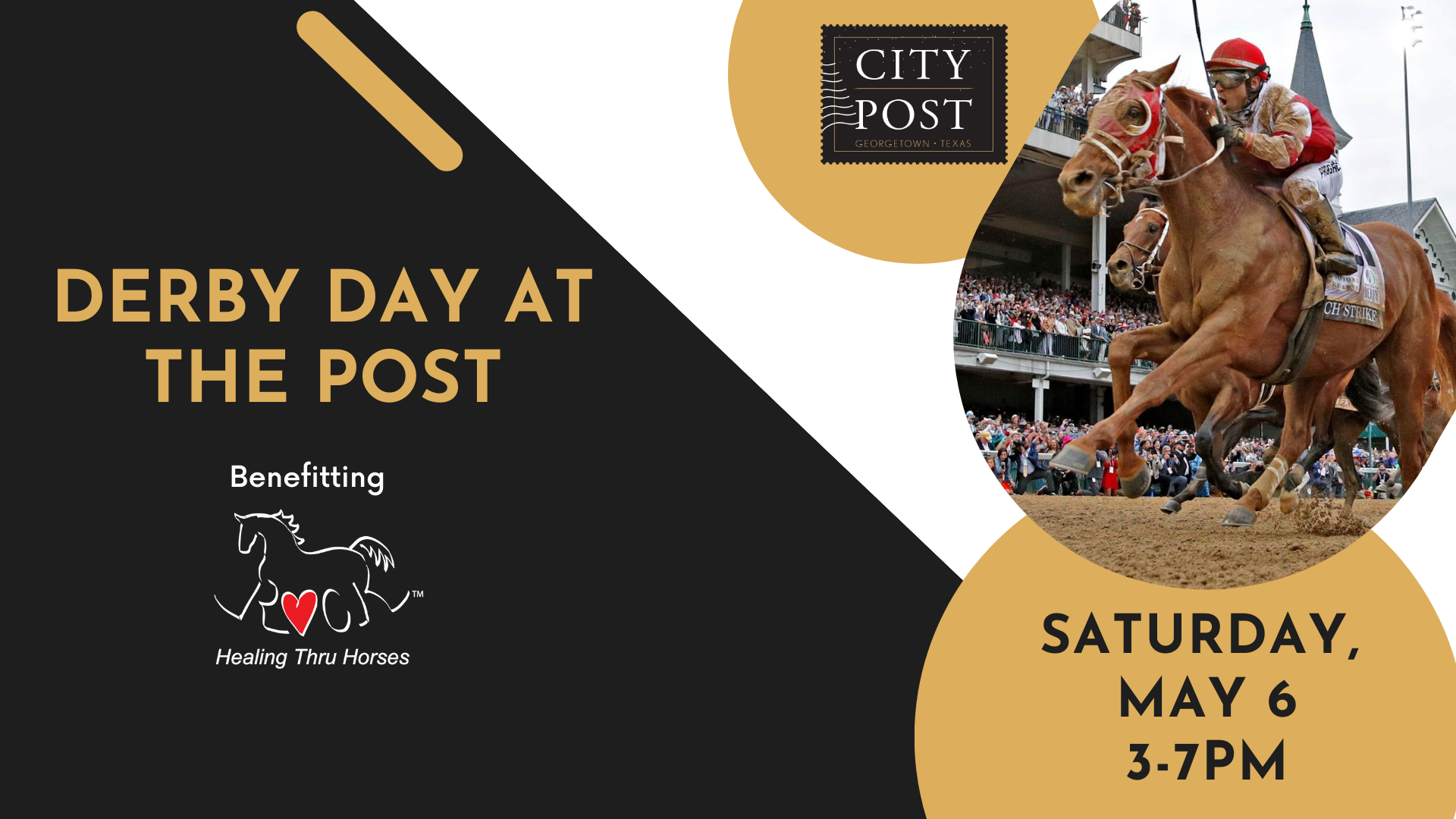 Derby Day at the Post May 6, 2023 from 3-7PM