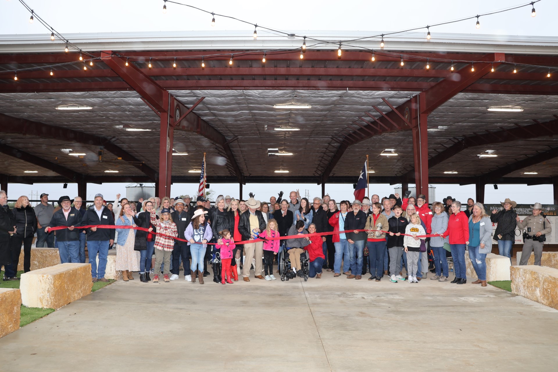Miracles in the Dirt Ribbon Cutting