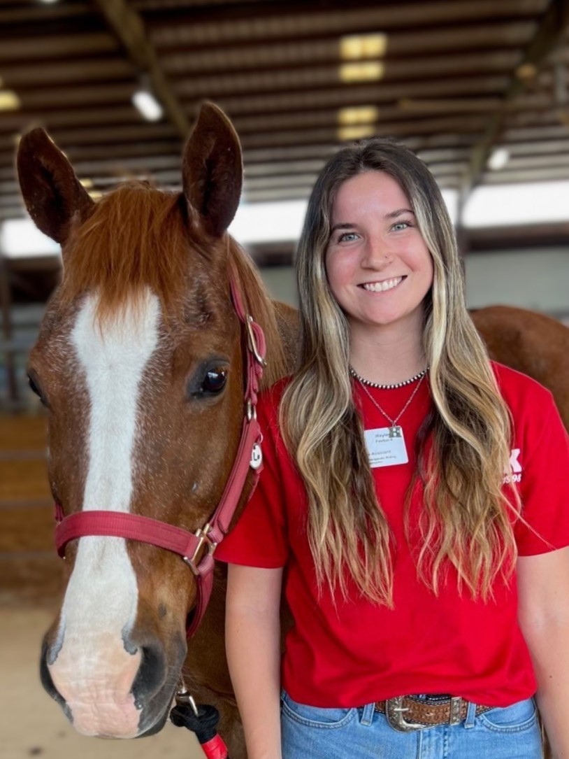 Haylee Feeback, Equine Assistant, PATH Intl. Certified Therapeutic Riding Instructor